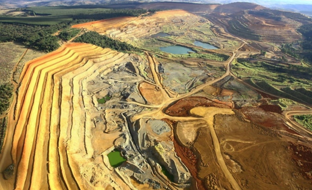 Mina de nióbio em Araxá, cujos direitos pertecem à Codemig