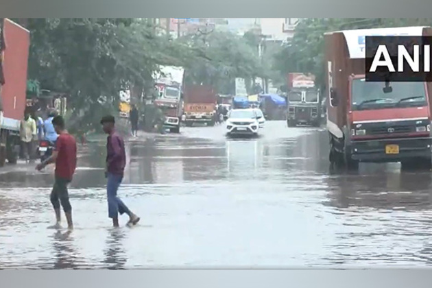 Haryana: Gurugram's Narsinghpur area faces water logging after overnight rainfall