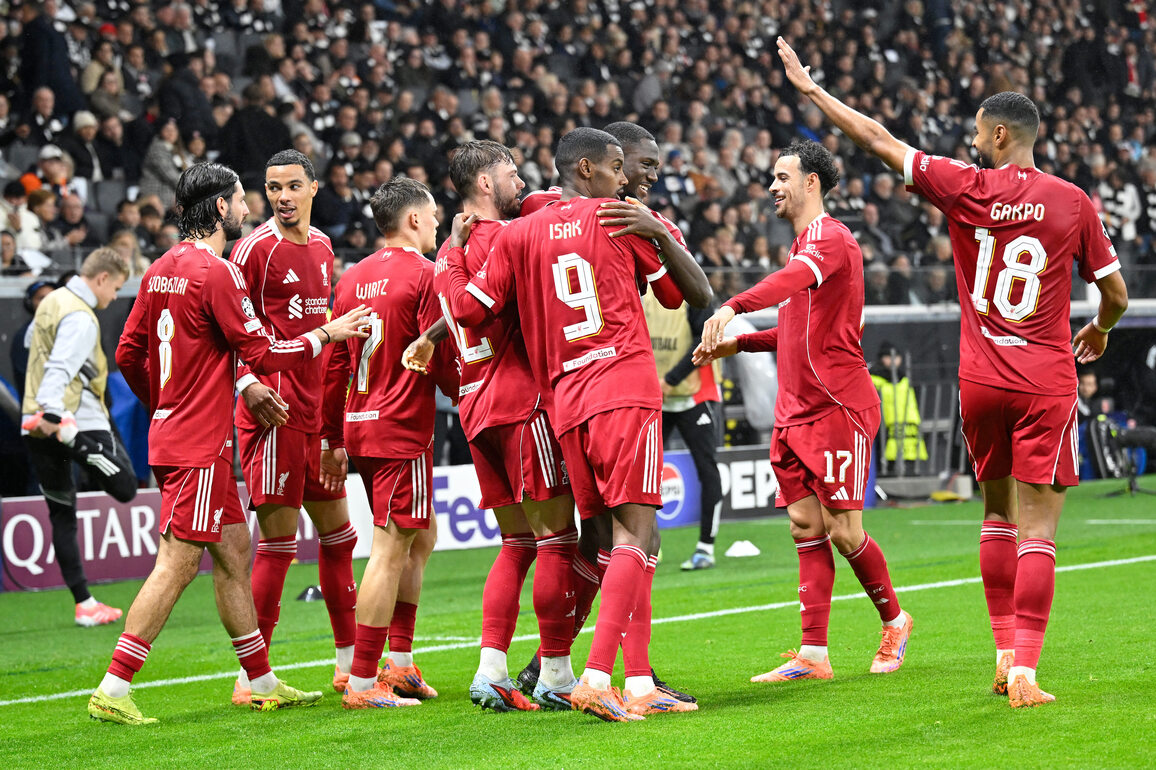(SP)GERMANY-FRANKFURT-FOOTBALL-UEFA CHAMPIONS LEAGUE-FRANKFURT VS LIVERPOOL FC