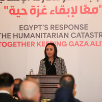 EGYPT-CAIRO-RED CRESCENT-GAZA HUMANITARIAN AID-EFFORT