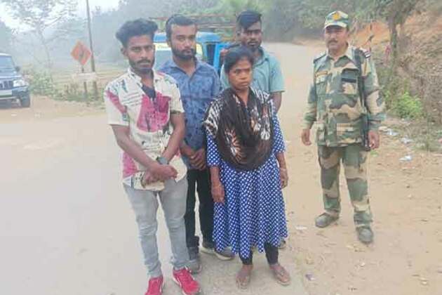 Meghalaya: BSF apprehends four Bangladeshi nationals in South West Garo Hills