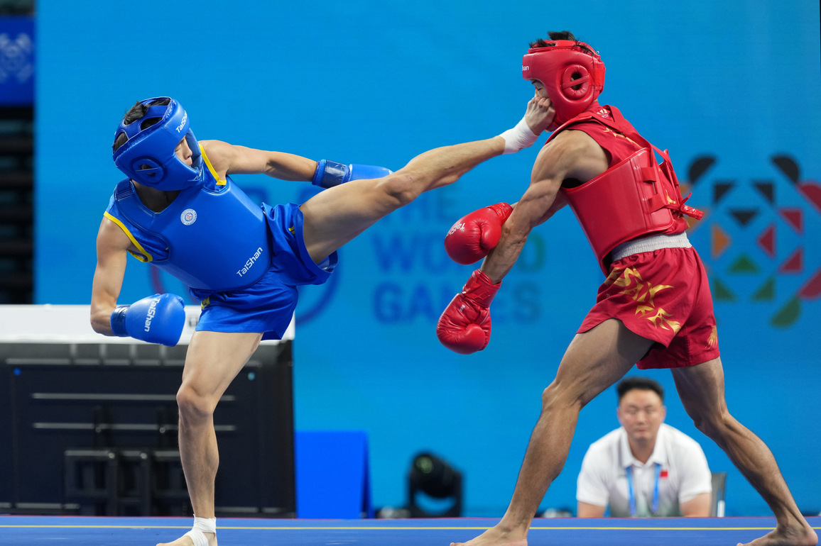 (SP)CHINA-CHENGDU-THE WORLD GAMES 2025-WUSHU-MEN'S SANDA -56KG-FINAL (CN)