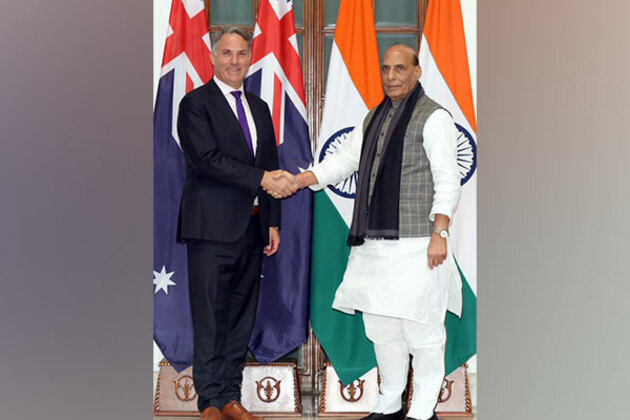 Rajnath Singh congratulates Richard Marles on his reappointment as Australia's Deputy PM