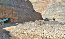 Underground portals at the Karari mine