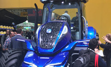 Methane powered New Holland tractor fuels interest