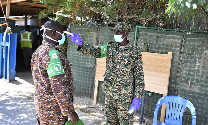 AMISOM dedicated to fighting against terrorist, COVID-19 AMISOM dedicated to fighting against terrorist, COVID-19