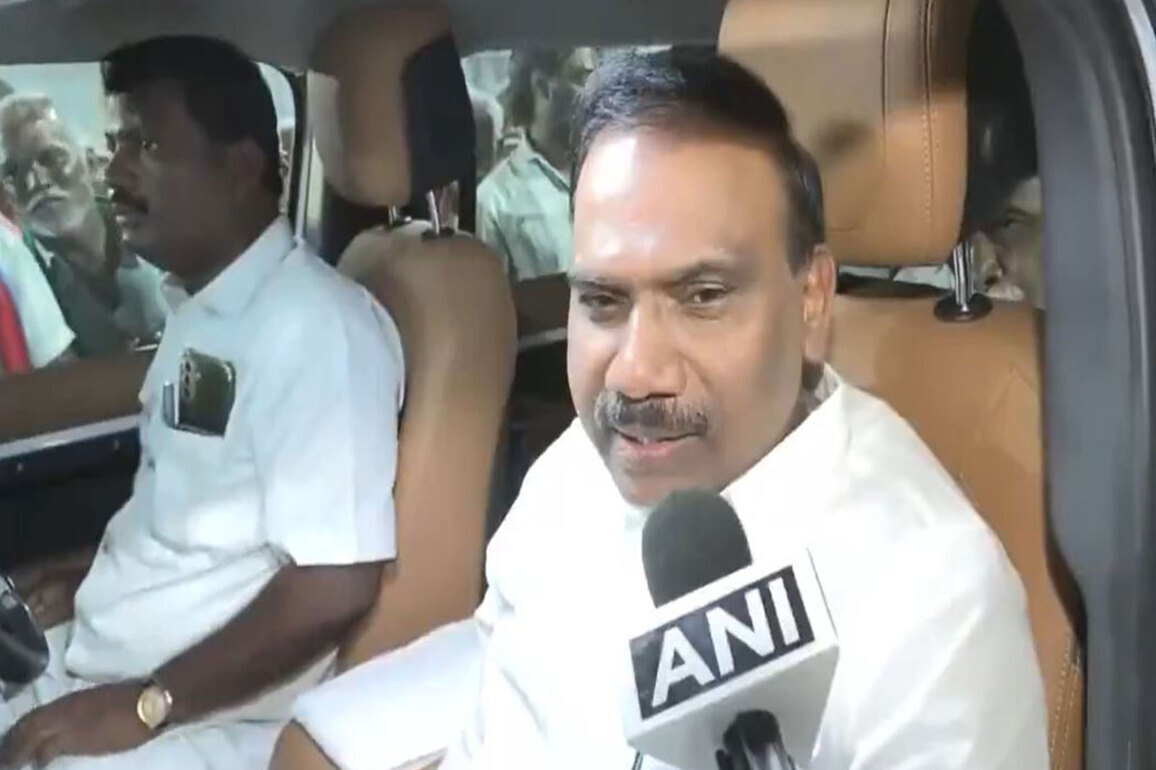 "Muttatthengu" in Politics: DMK's A Raja takes jibe at VCK, IUML leaders joining Tamil Nadu CM Vijay's cabinet