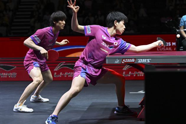 (SP)QATAR-DOHA-TABLE TENNIS-ITTF WORLD CHAMPIONSHIPS FINALS-MEN'S DOUBLES-FINAL