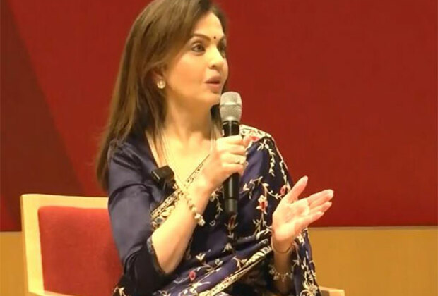 Nita Ambani announces NMACC's grand cultural weekend in New York during Harvard India Conference