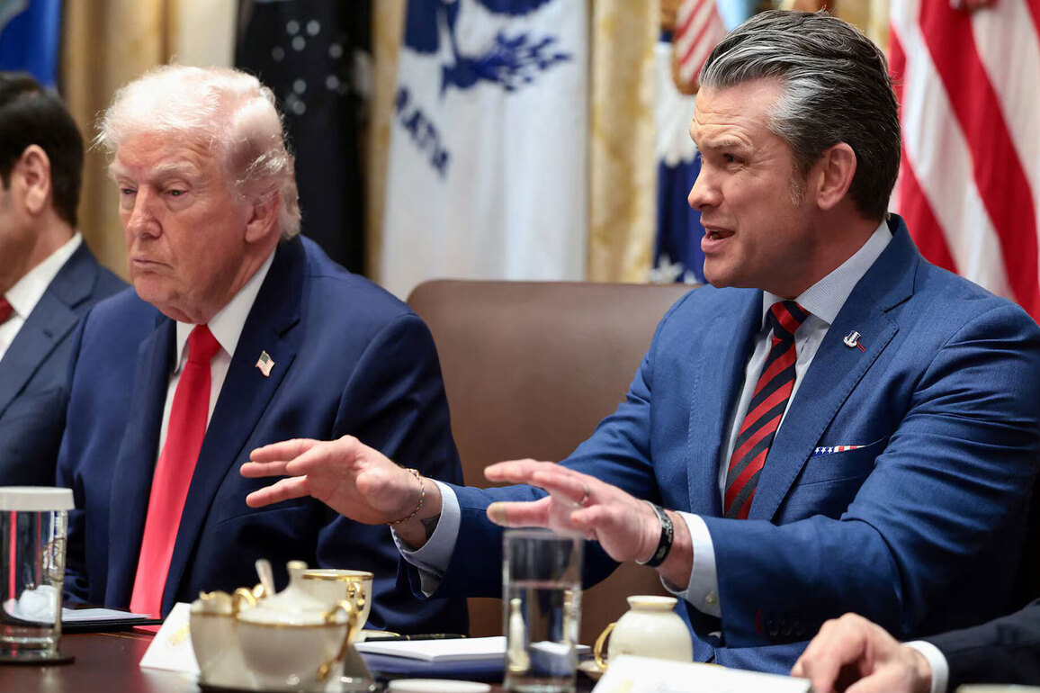 Pete Hegseth warns Iran, says US military "will be prepared" for action