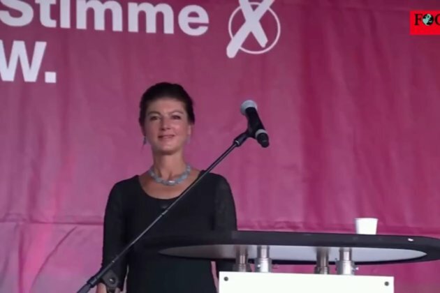 Top German left-wing MP attacked