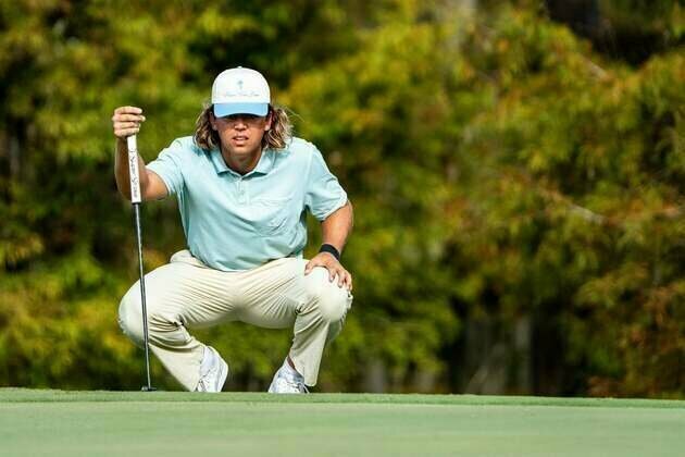 Garrick Higgo ties course record to take lead at World Wide Technology Championship