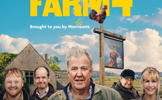 Jeremy Clarkson's well-liked farming show is just days away from a return, and it has a brand new sponsor. Jeremy Clarkson's well-liked farming show is just days away from a return, and it has a brand new sponsor.