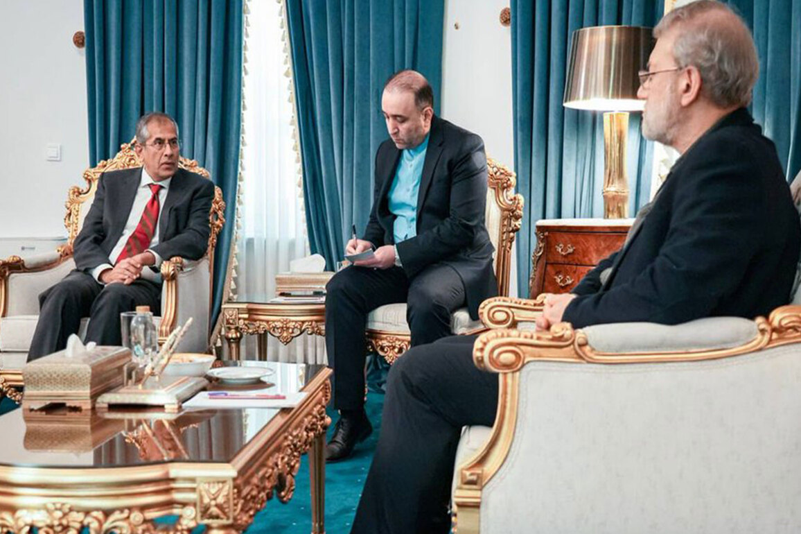 Top Iranian official Ali Larijani holds talks with Deputy National Security Adviser Pavan Kapoor