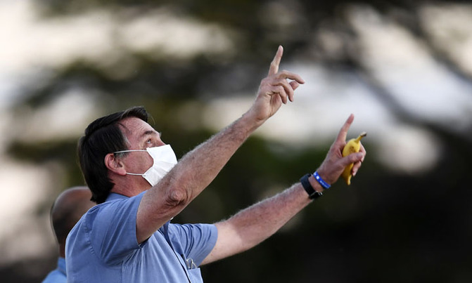 Recovered from virus, Bolsonaro says nothing to fear Recovered from virus, Bolsonaro says nothing to fear