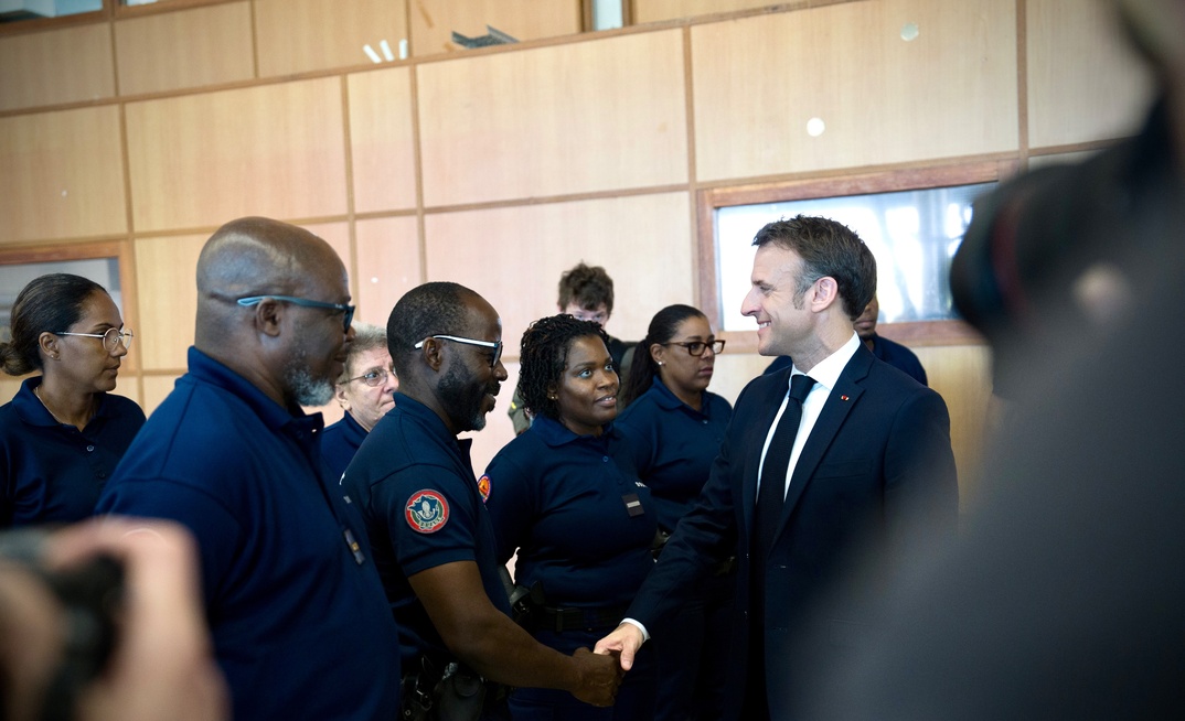 French President Emmanuel Macron visited French Guiana this week. Credit: Élysée