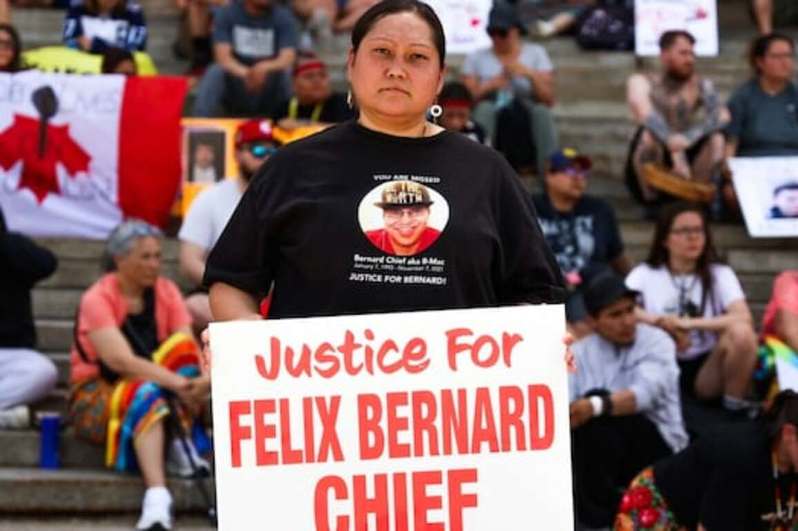 Missing and murdered Indigenous men and boys remembered during Winnipeg march