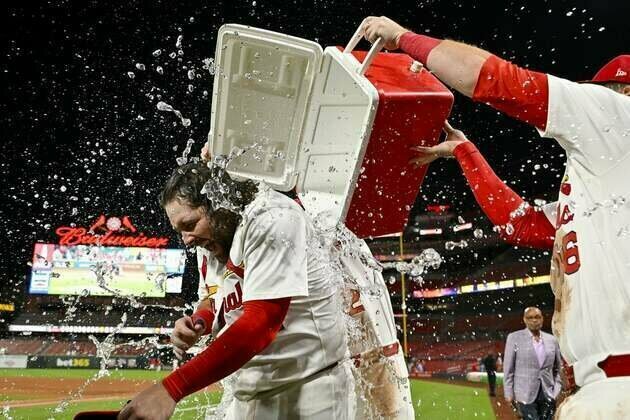 Alec Burleson's walk-off blast boosts Cards over Pirates