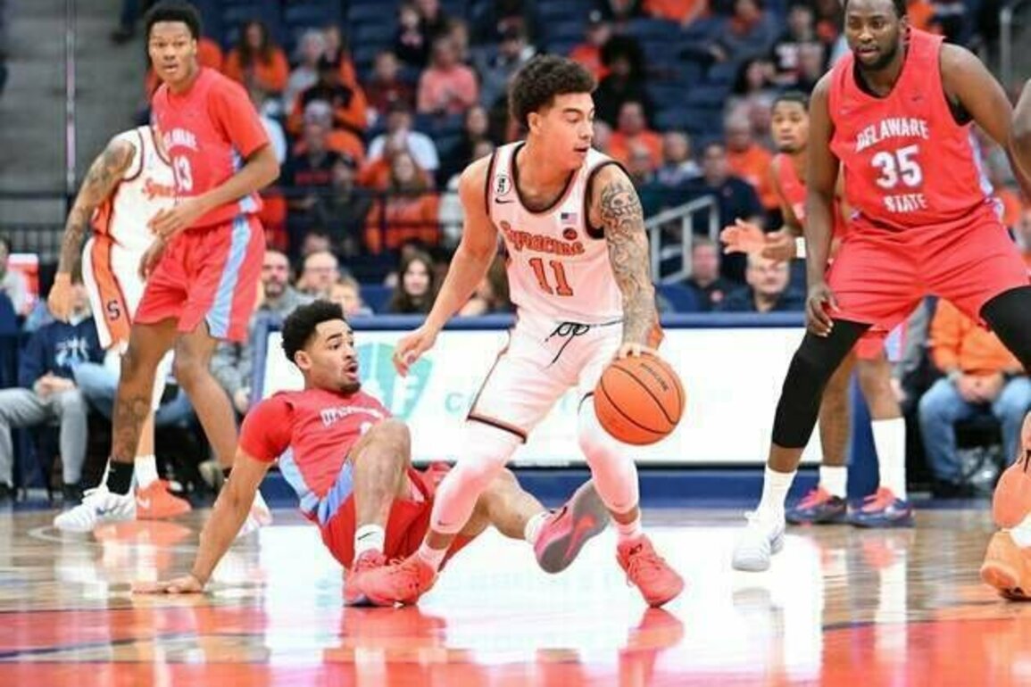 Syracuse destroys Delaware State in lopsided victory