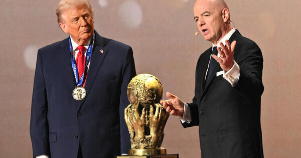 US President Donald Trump named first winner of FIFA Peace Prize