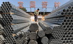  Produção de aço na China