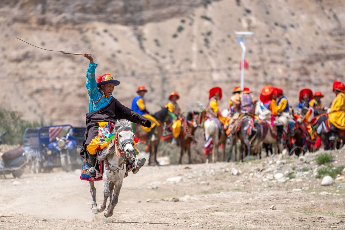 (InXizang) CHINA-XIZANG-XIGAZE-ONGKOR FESTIVAL (CN)