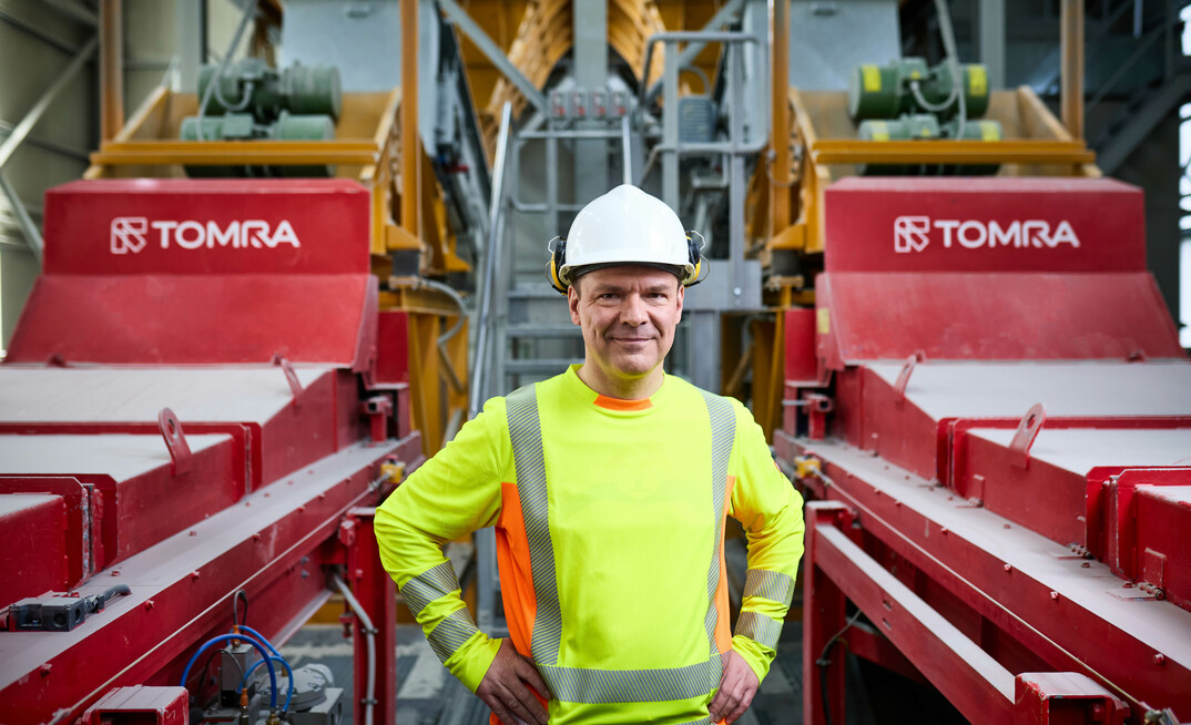 The two Contain-fitted XRT sorters on site at Wolfram Bergbau.
