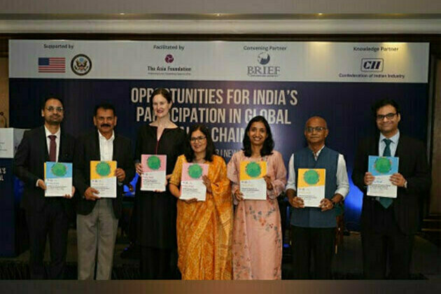 Panel discussion on 'Opportunities for India's Participation in Global Value Chains' convened by BRIEF