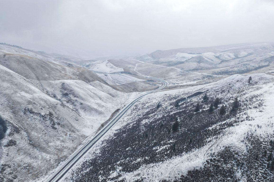 CHINA-QINGHAI-QILIAN-SNOW-SCENERY (CN)