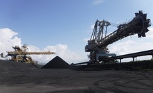 A Thyssenkrupp autonomous bucketwheel stacker-reclaimer.