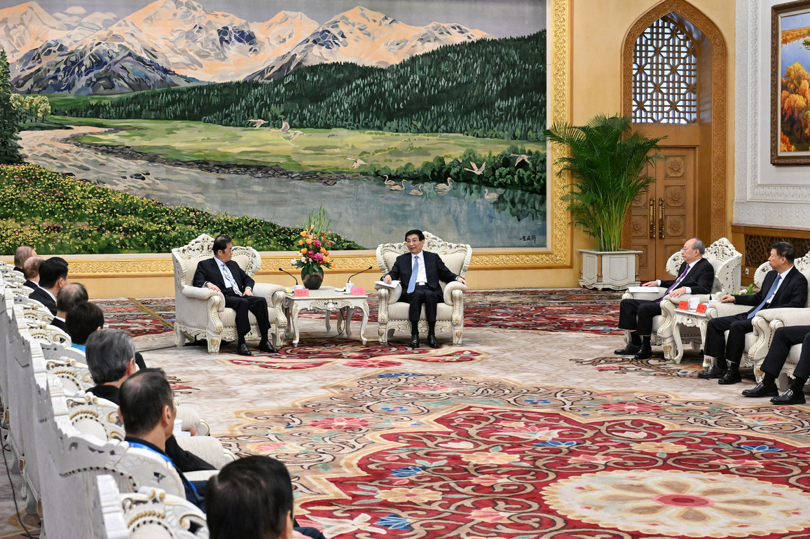 CHINA-BEIJING-WANG HUNING-CROSS-STRAIT CHINESE CULTURE SUMMIT-MEETING (CN)