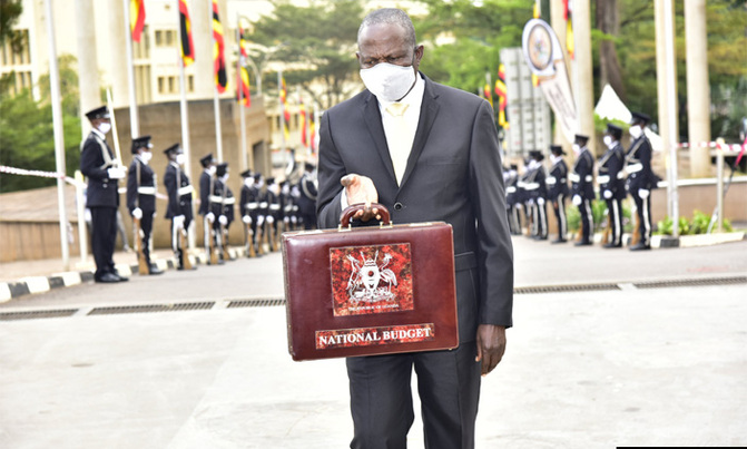 Uganda's 2020/21 sh45 trillion budget unveiled Uganda's 2020/21 sh45 trillion budget unveiled