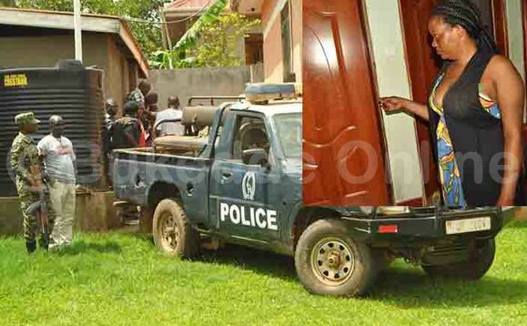 Poliisi ng'ezinzeeko amaka g'omwami n'omukyala Mike Bakabulindi ne mukyala we Phiona Nabayinda Poliisi ng'ezinzeeko amaka g'omwami n'omukyala Mike Bakabulindi ne mukyala we Phiona Nabayinda
