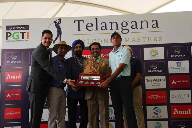 Telangana Golconda Masters: Vishesh Sharma wins maiden title on home course