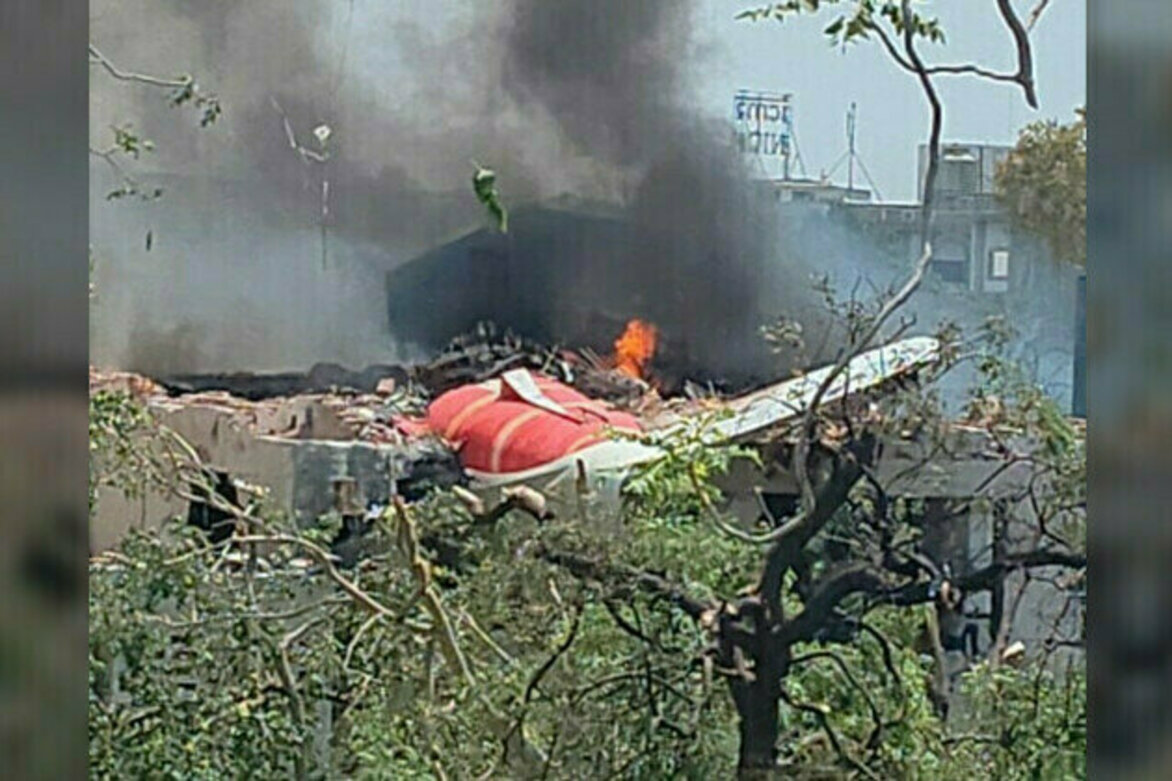 Air India plane crashes with 242 passengers reportedly on board
