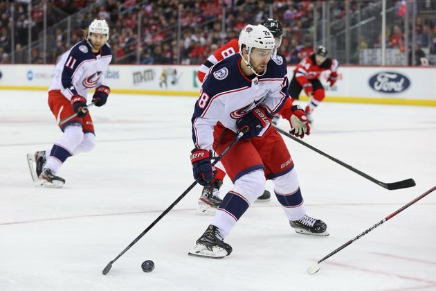Blue Jackets RW Bjorkstrand (ankle) out for season