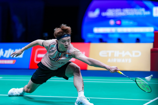 (SP)CHINA-SHENZHEN-BADMINTON-CHINA MASTERS-MEN'S SINGLES-SEMIFINALS(CN)