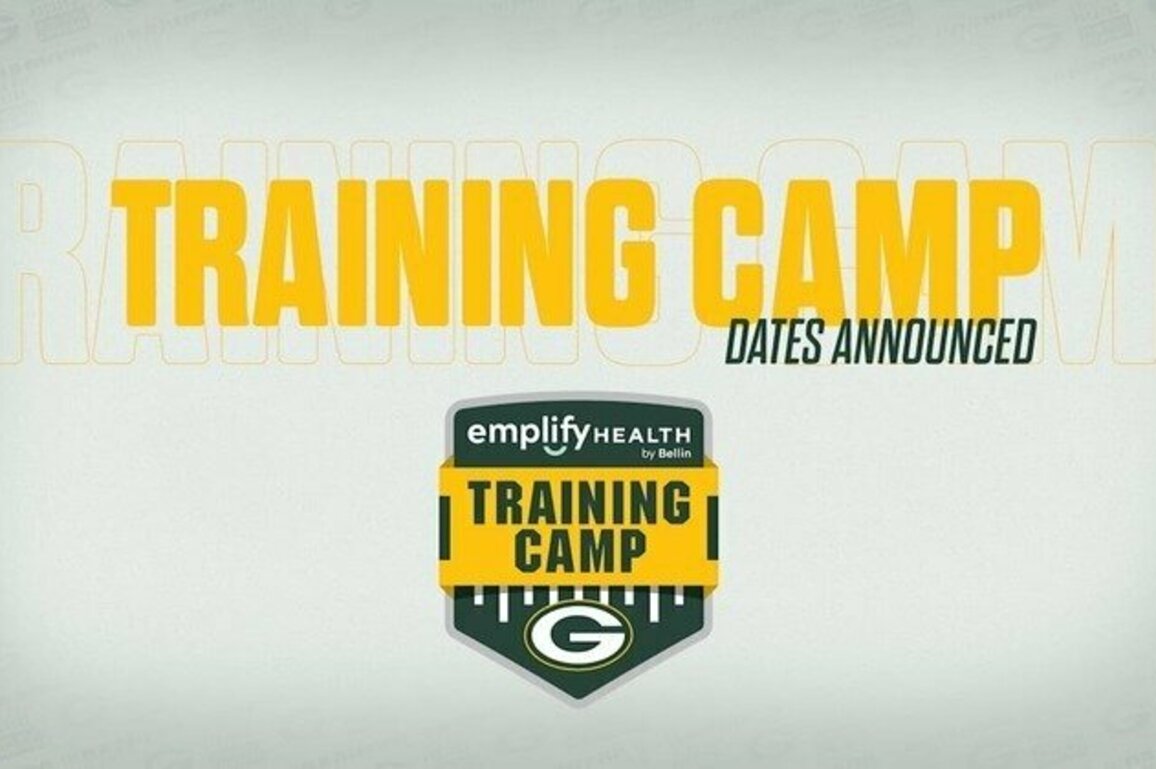 Dates set for 2025 Packers Training Camp