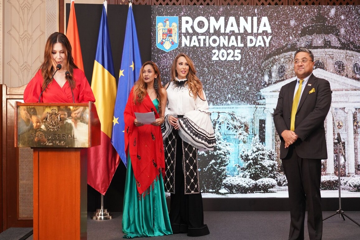 Romanian Embassy in India hosts National Day celebrations