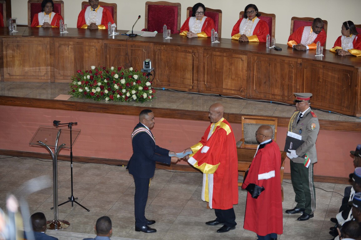 MADAGASCAR-ANTANANARIVO-PRESIDENT-SWORN IN