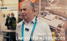 Larvotto's Mark Tomlinson speaks to MNN Editor Joshua Smith at Diggers & Dealers