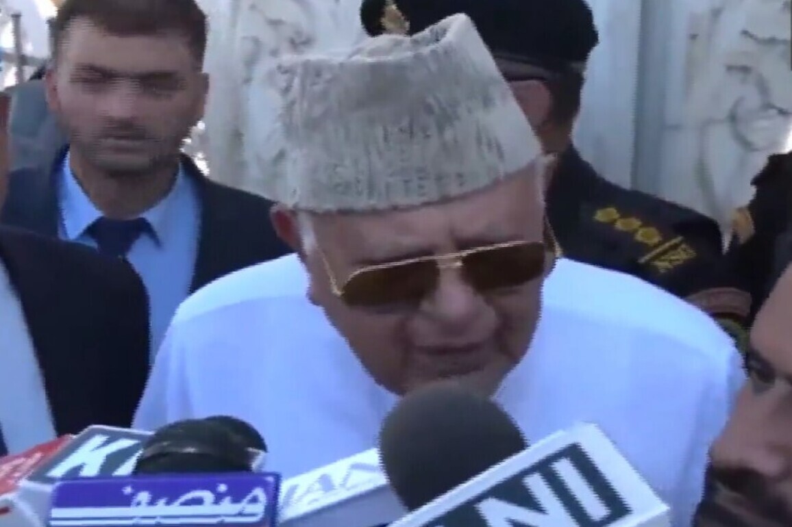 JKNC chief Farooq Abdullah hopes for West Asia conflict to "get over soon"