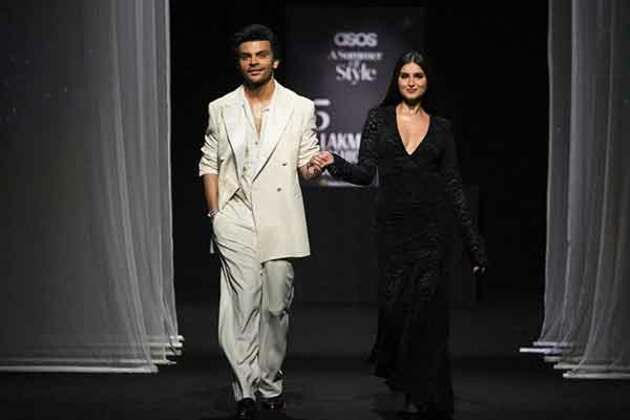 AJIO partners with Lakme Fashion Week to showcase ASOS' latest collection, Tara Sutara and Veer Pahariya turn showstoppers