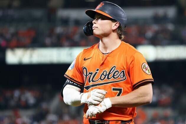 Orioles 2B Jackson Holliday (hand) suffers setback