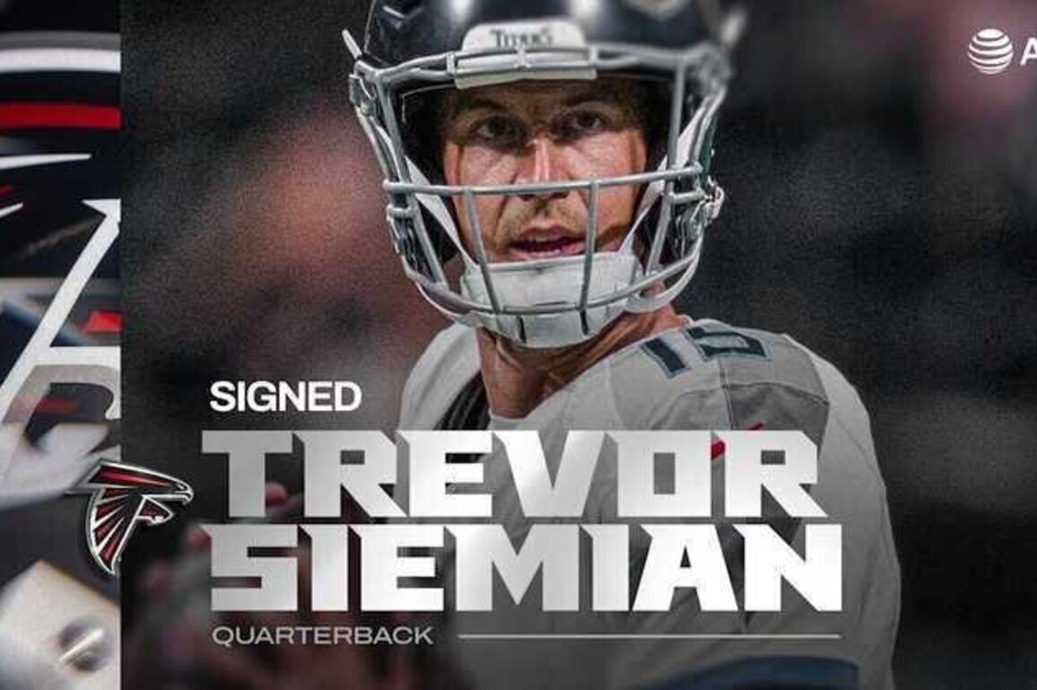 Atlanta Falcons sign QB Trevor Siemian