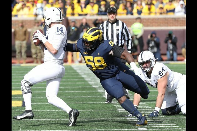 Reports: Michigan DL Mazi Smith takes plea deal in gun case