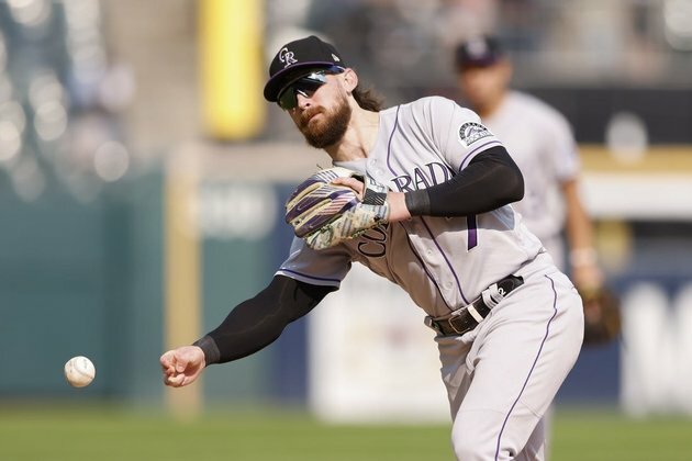 Rockies put 2B Brendan Rodgers (hamstring) on IL
