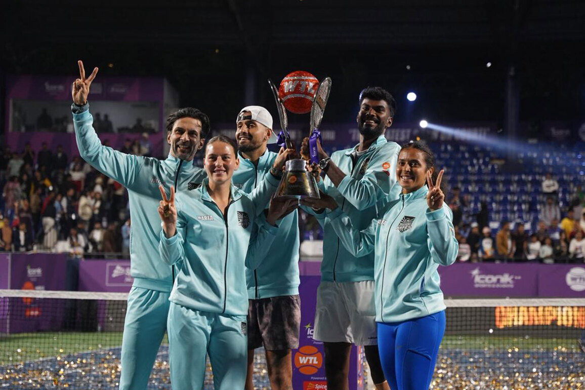 India's Dhakshineswar Suresh takes Aussie Mavericks Kites to World Tennis League 2025 title