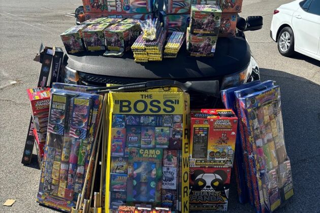 The Westminster Police seized 300 lbs. of illegal fireworks and a shotgun - New Santa Ana