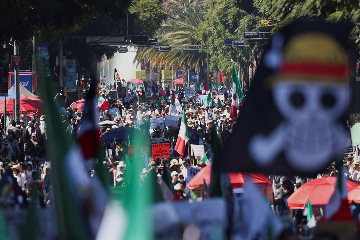 One Piece becomes resistance symbol in Mexico clashes as GenZ protests